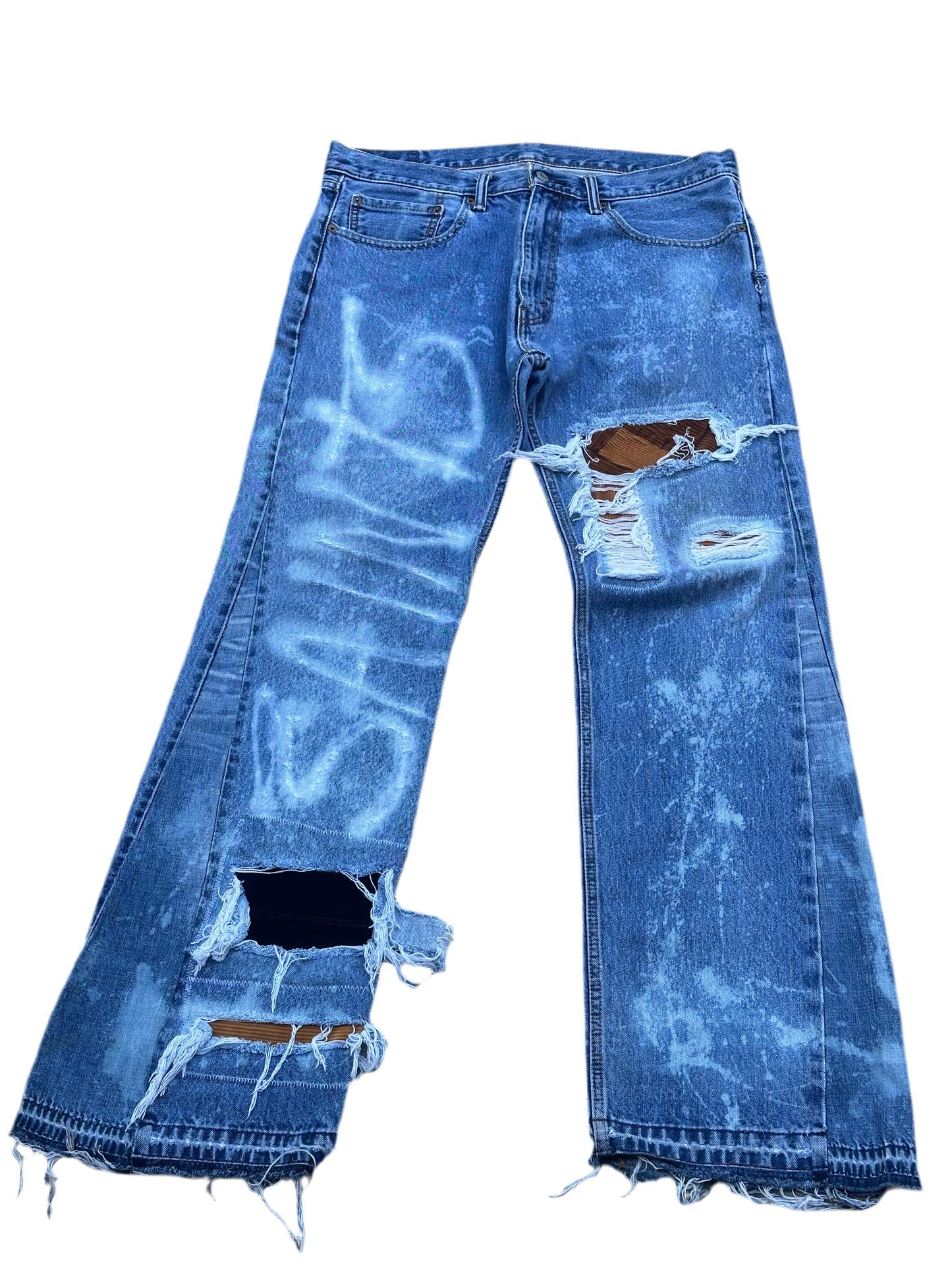 “Saints Grail Ripped Denim”