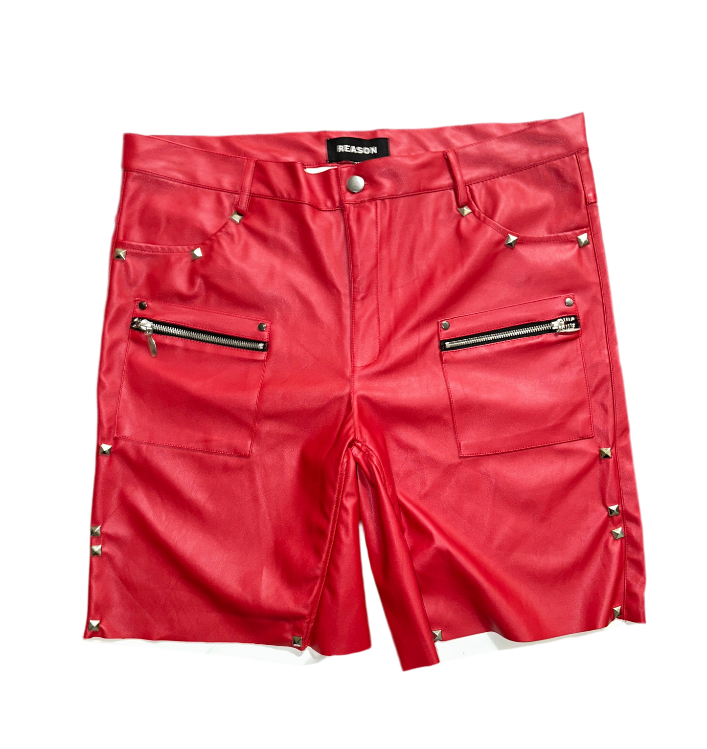 “Fireproof” Studded Shorts