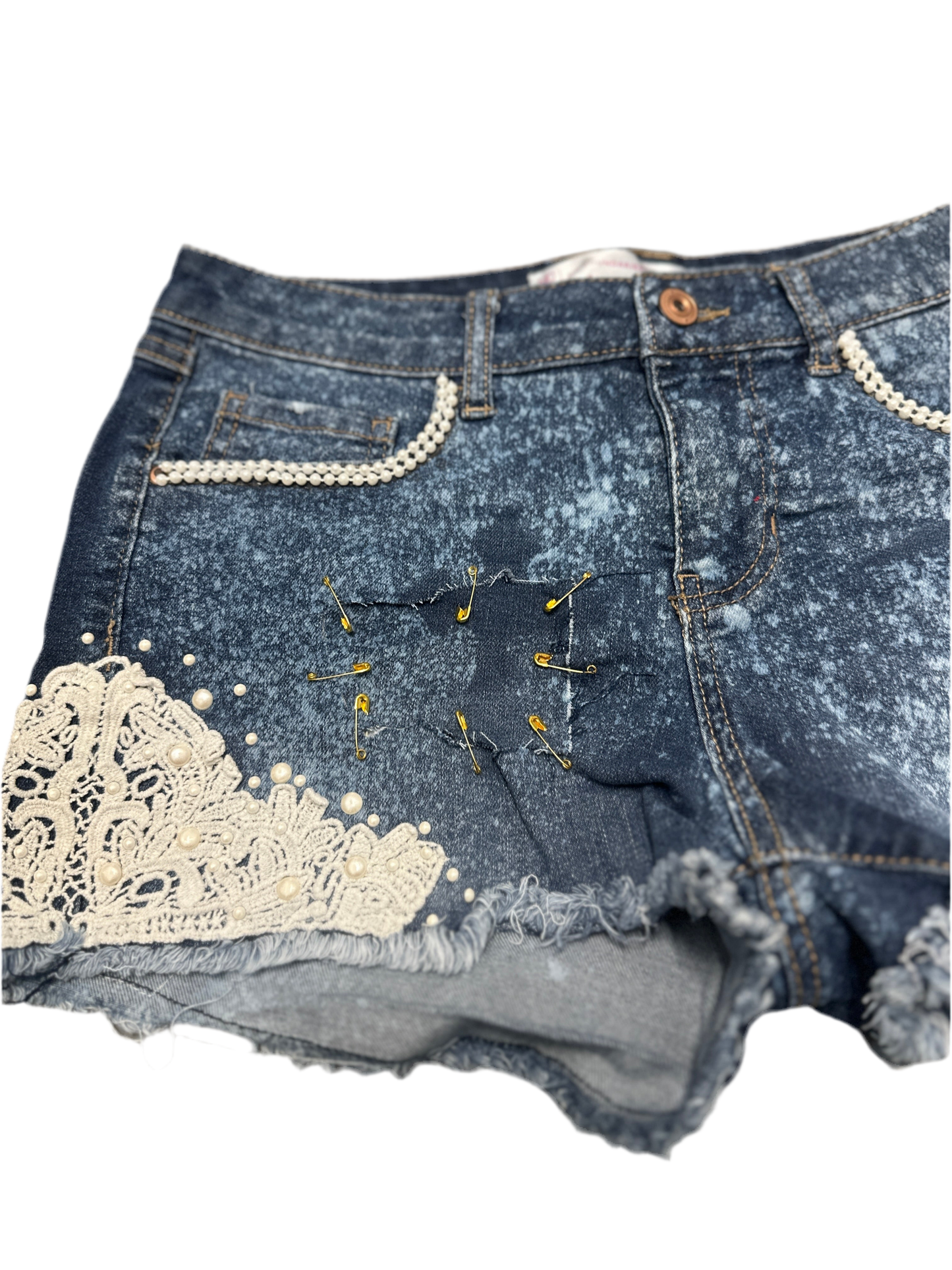 Denim Halo Shorts