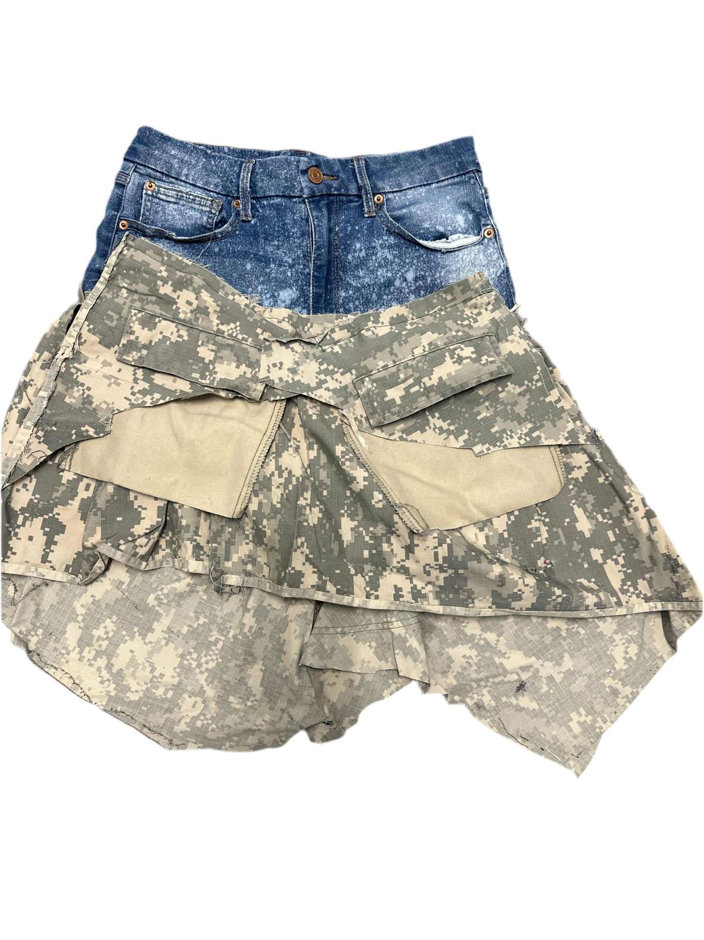 “Tactical Grace” Military Skirt