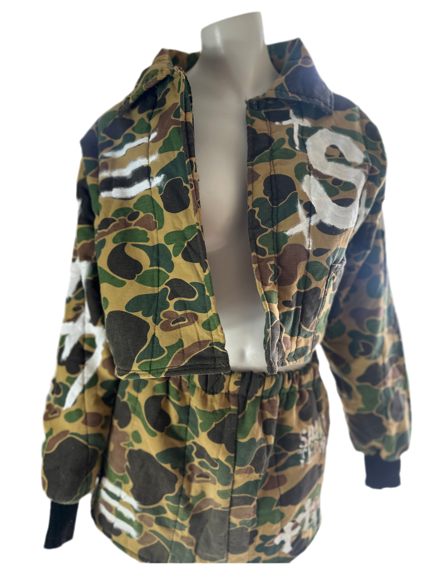 Saint Tears Camo Puffer Set