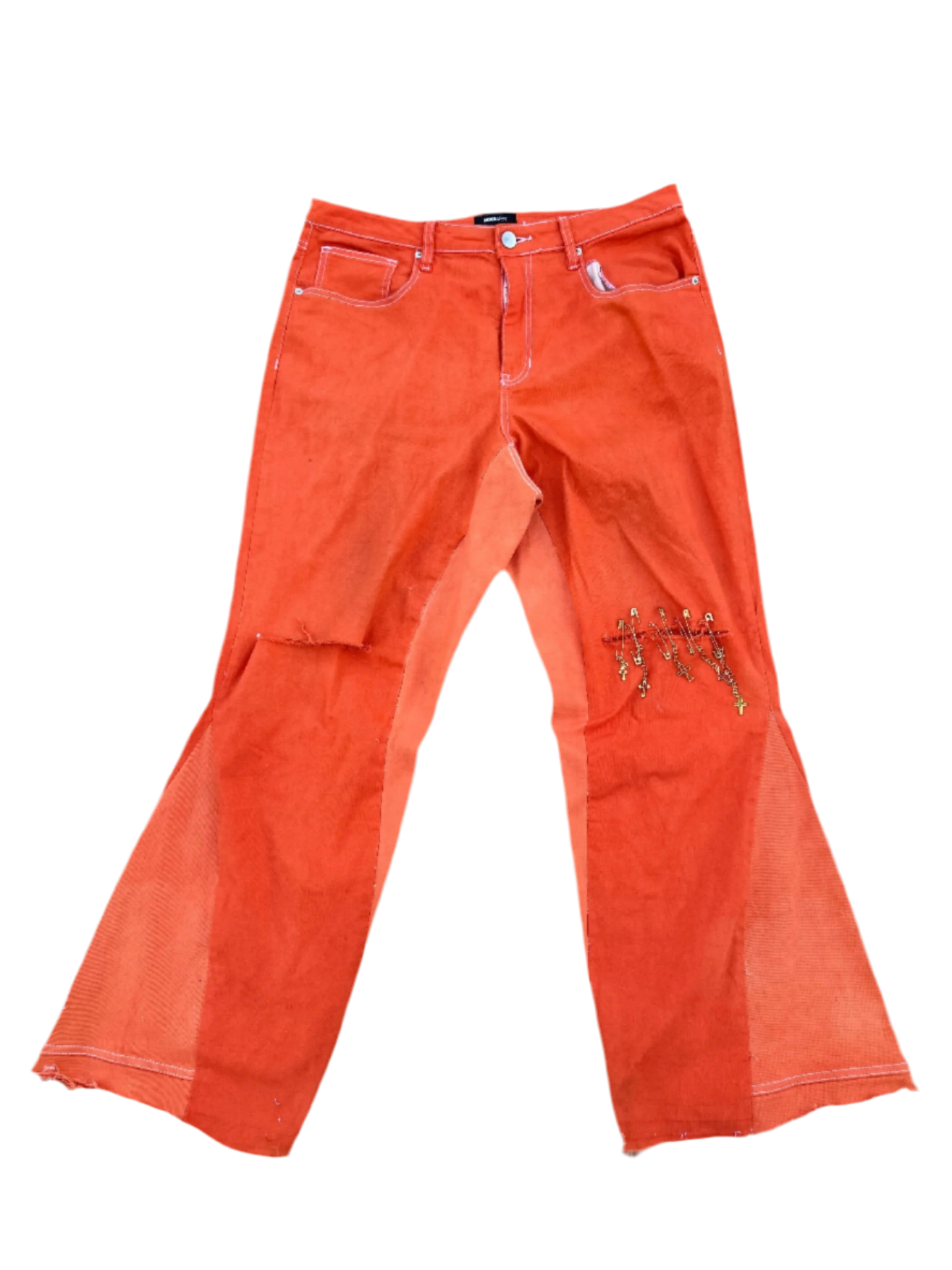 “Citrus Saint” Flare Denim