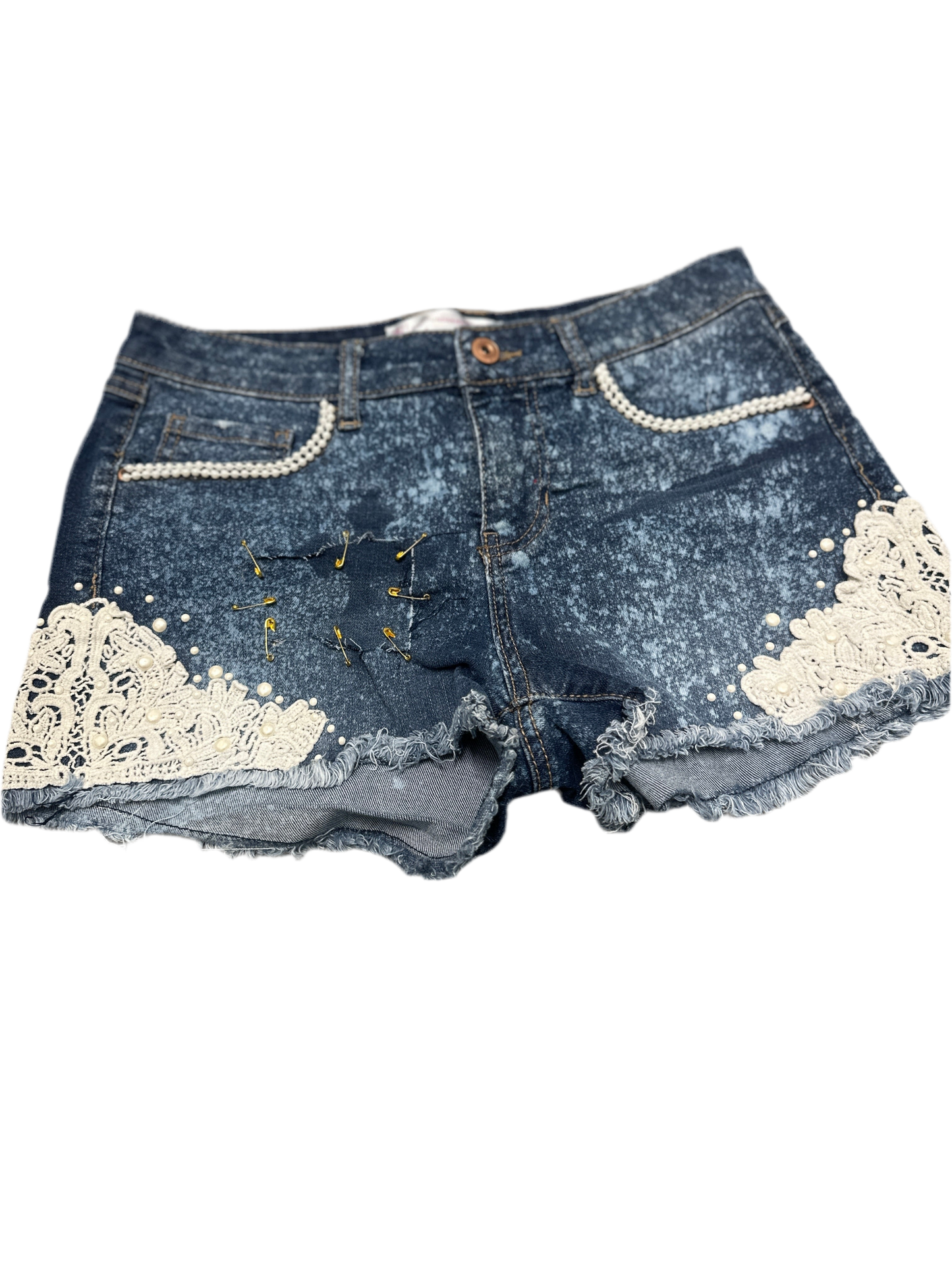 Denim Halo Shorts
