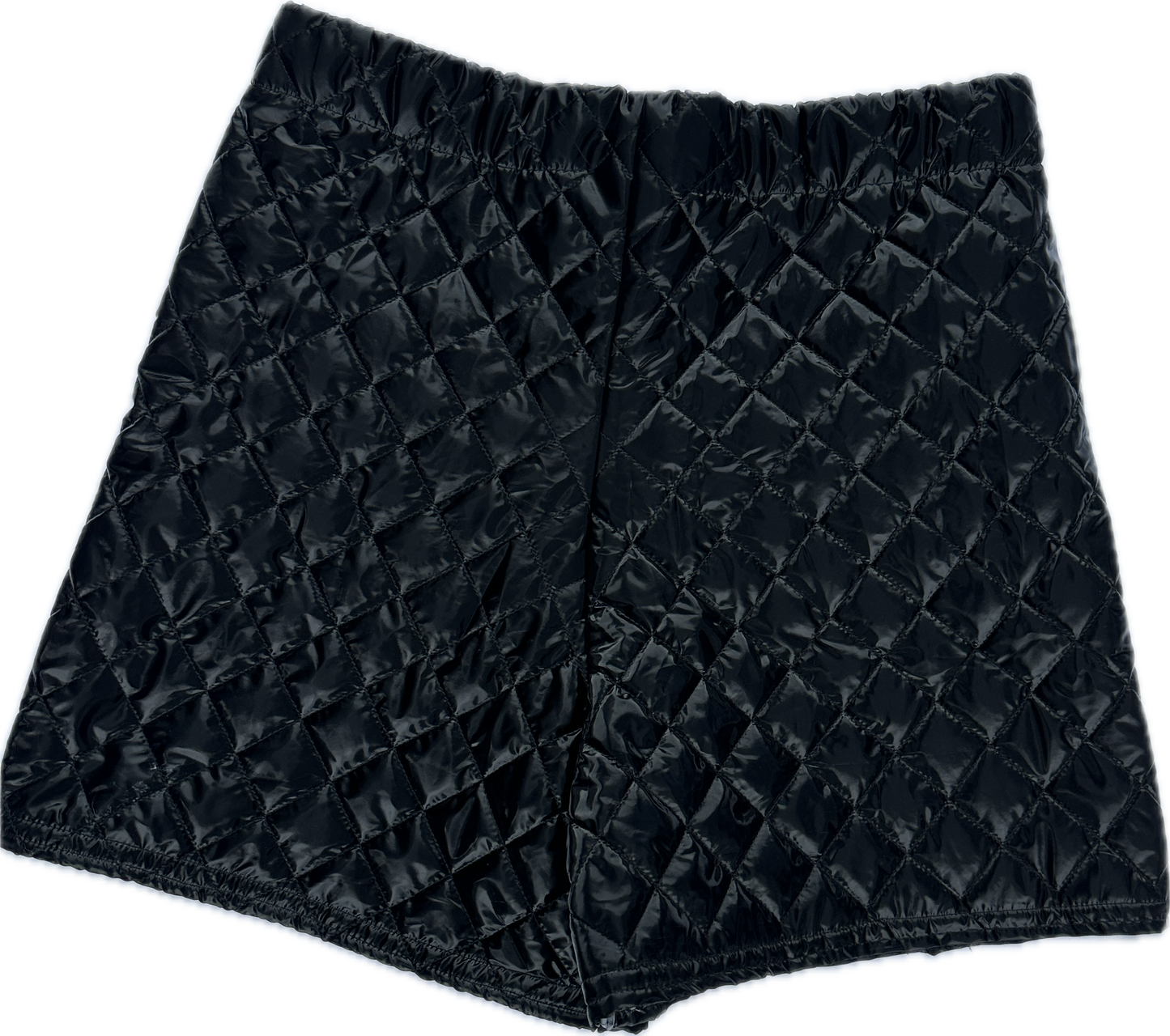 Quilted Noir Shorts