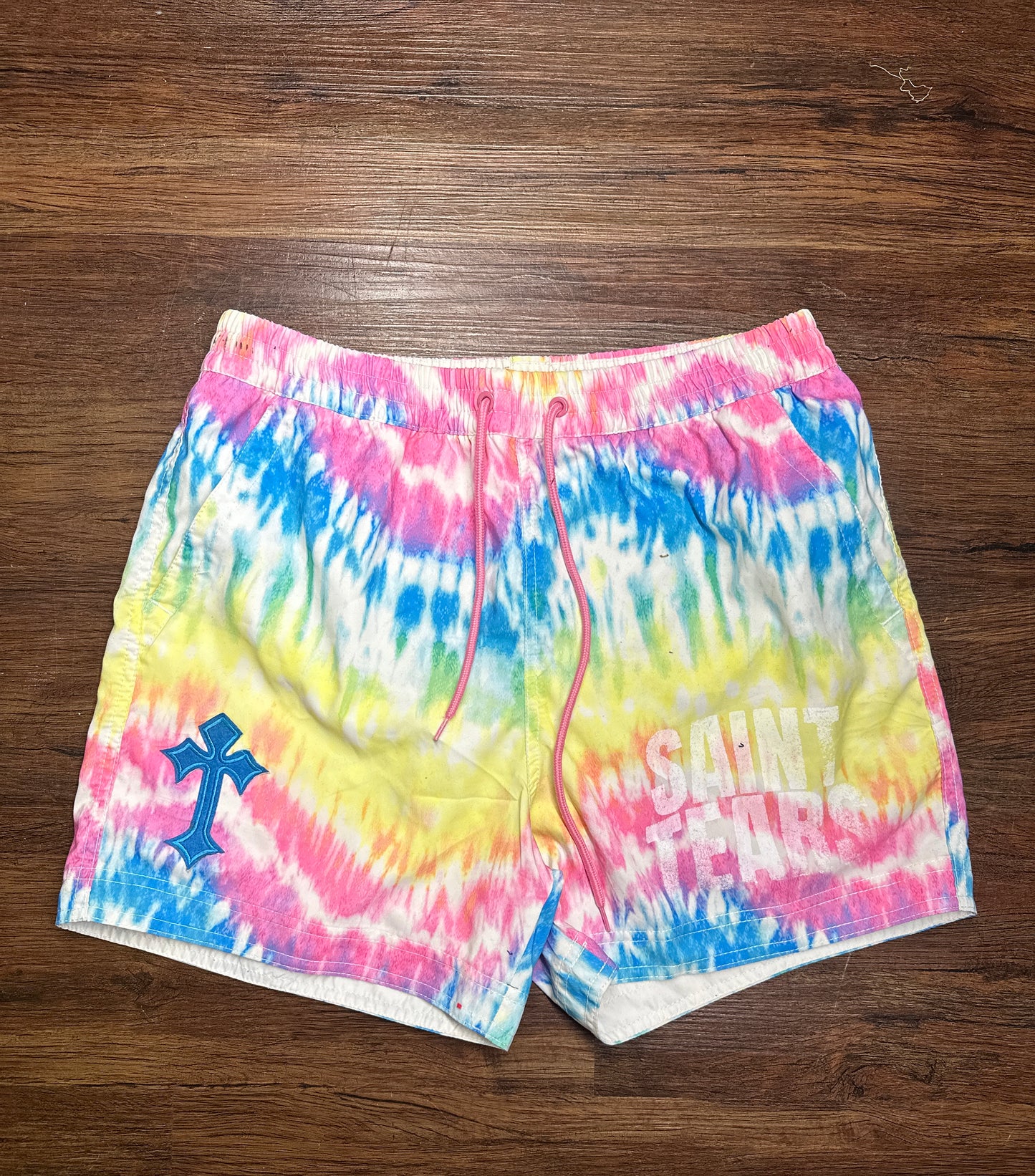 “Heaven Sent” Tie-Dye Shorts