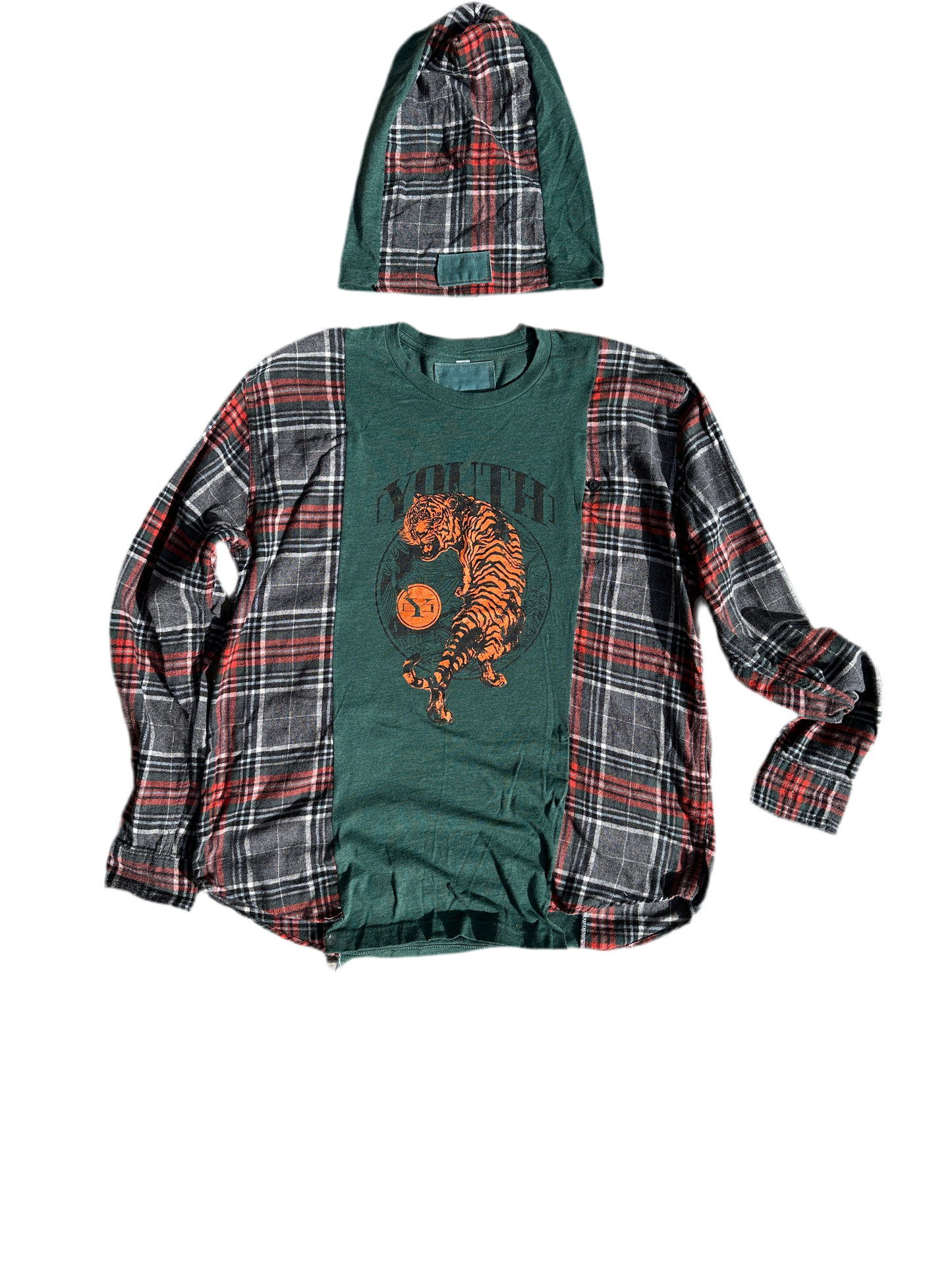 Tiger X Plaid Set