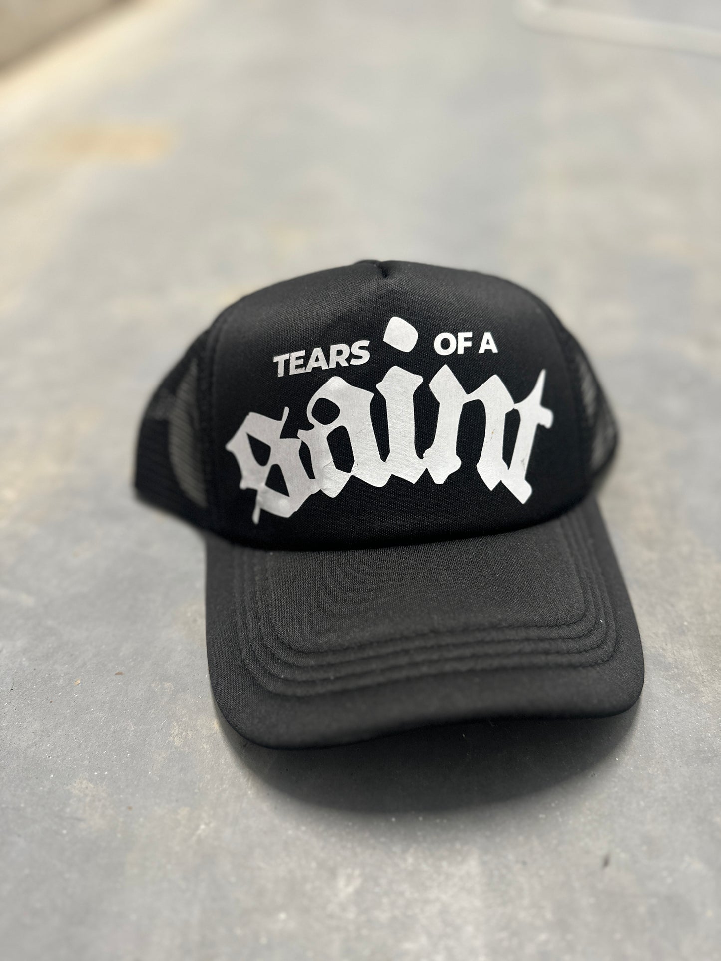 Classic Tears Trucker (Black/White)