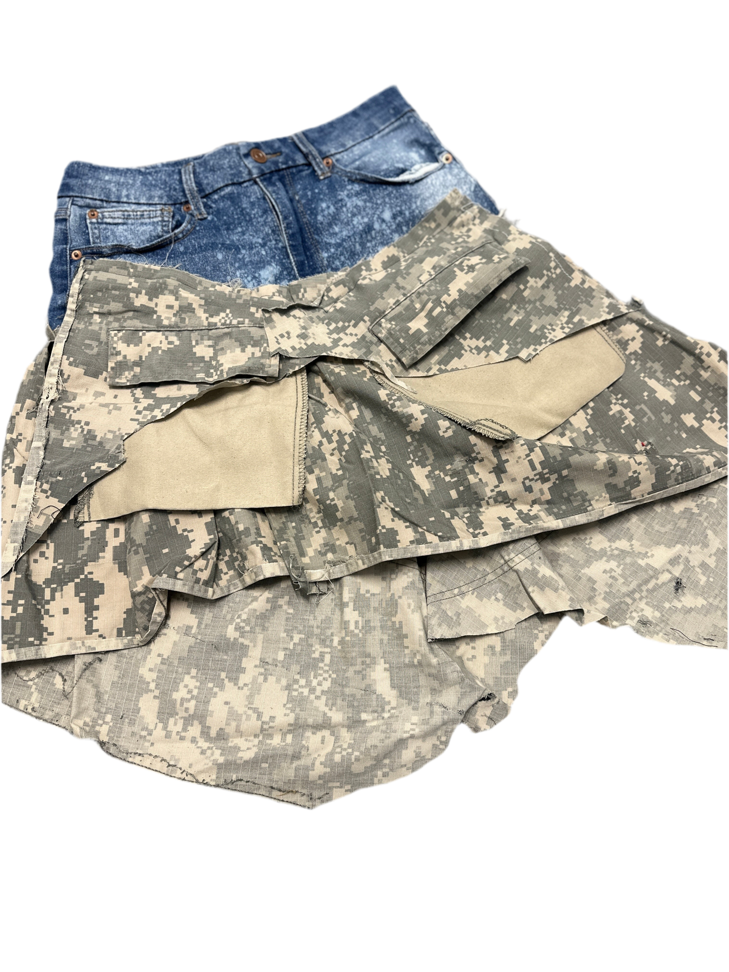 “Tactical Grace” Military Skirt