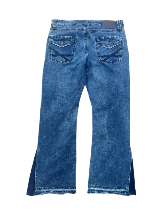 Tri Distressed Denim