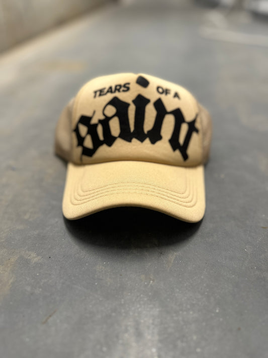 Classic Tears Trucker (Tan/Black)