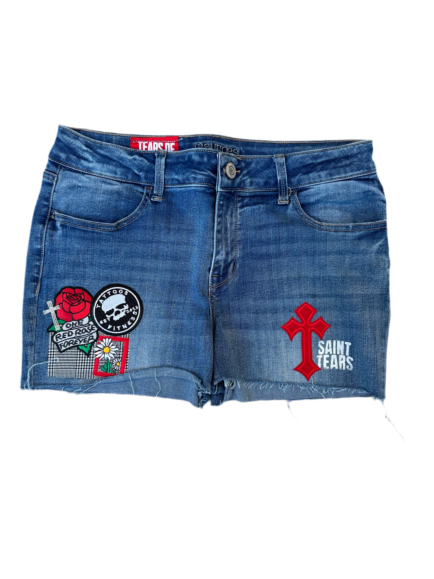 Saint Tears Denim Cutoffs