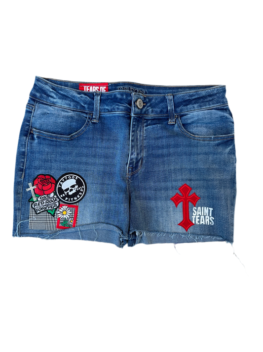 Saint Tears Denim Cutoffs