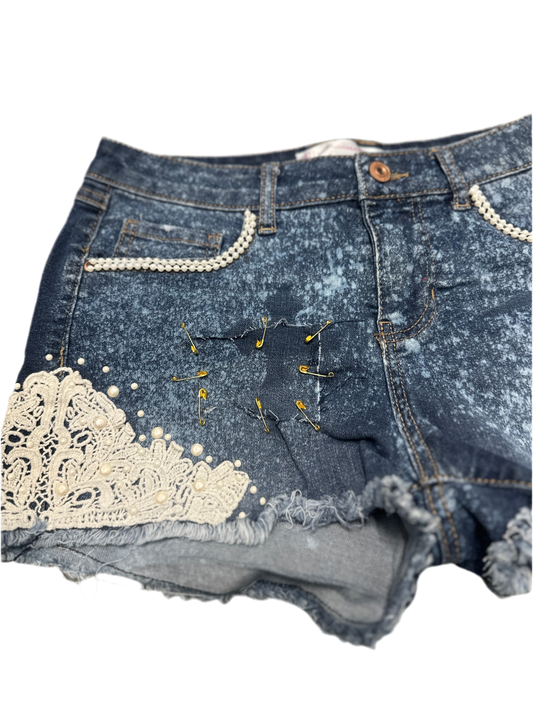 Denim Halo Shorts