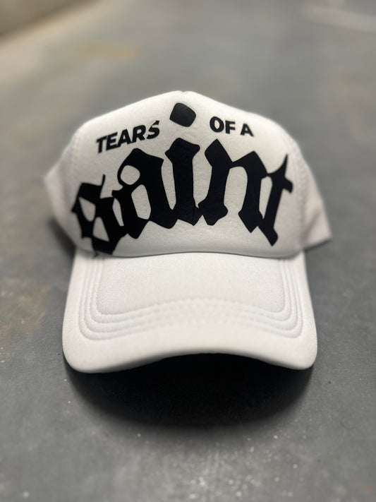 Classic Tears Trucker (White/Black)