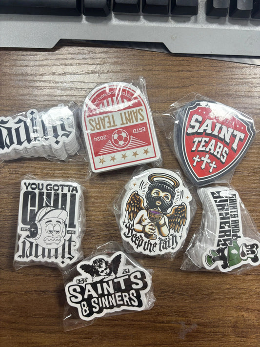 Tears of a Saint – Icon Sticker Pack