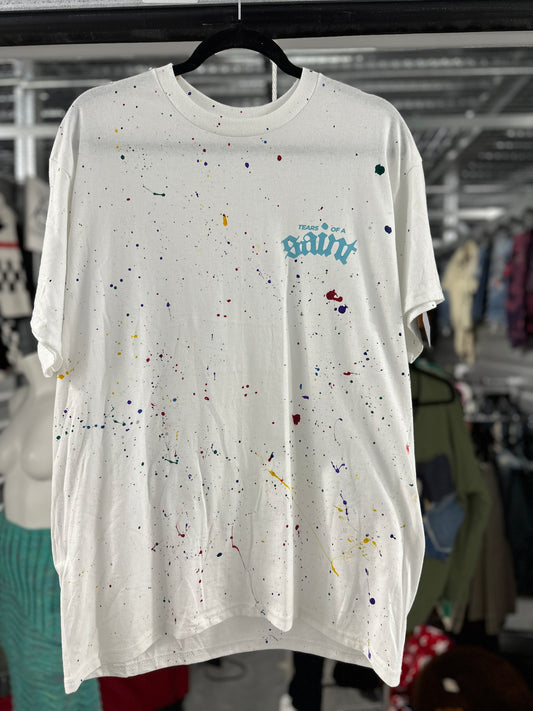 Saints Splatter Logo Tee