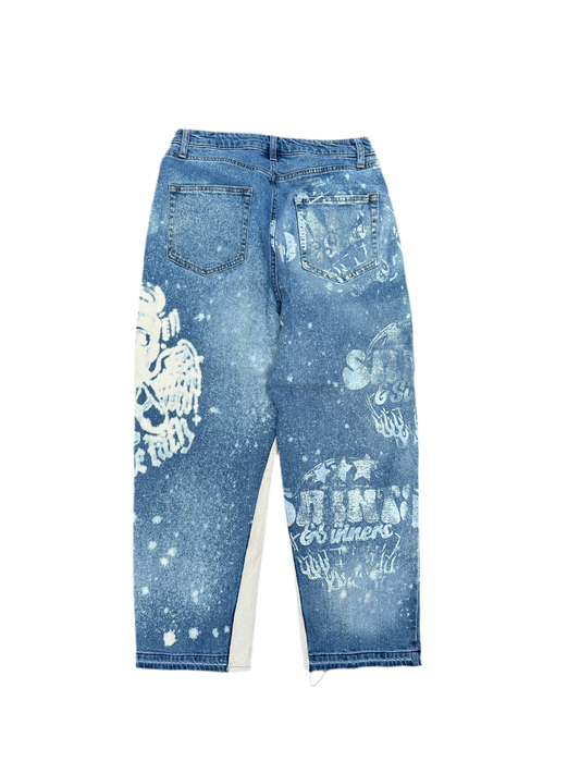 🩶 Eternal Saints Bleach Denim