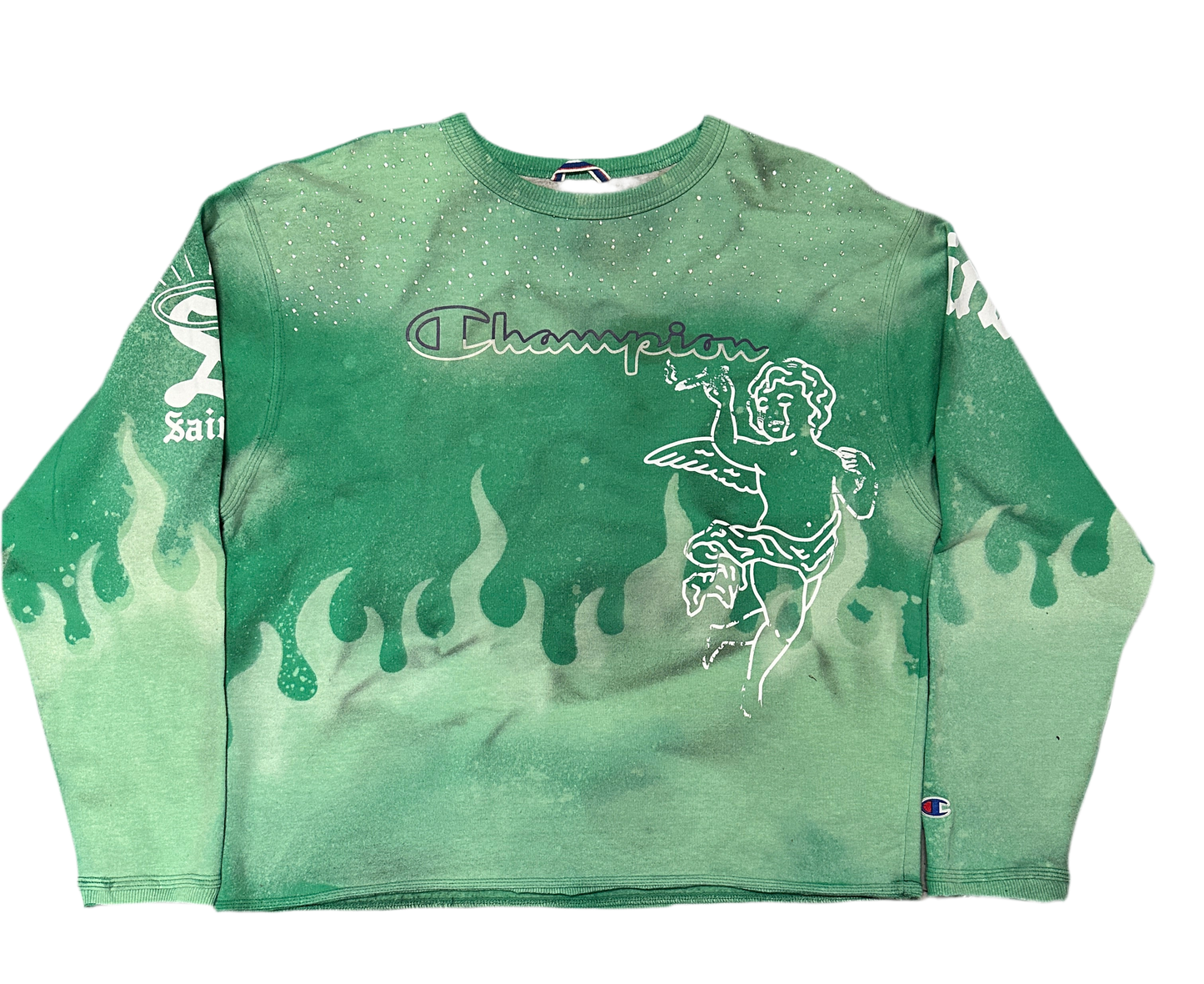 Saint Champion Flames Crew – Emerald Edition