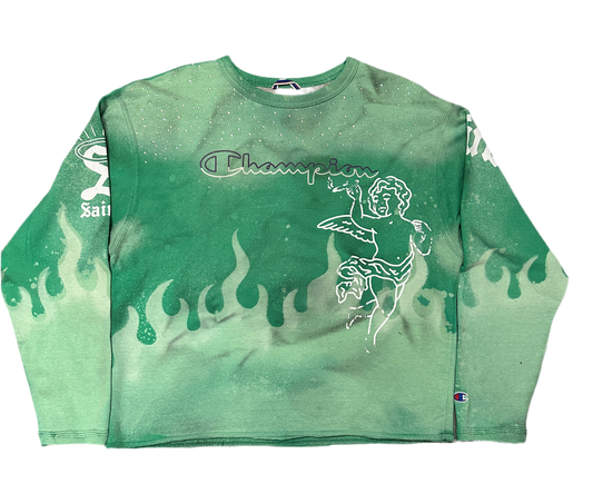 Saint Champion Flames Crew – Emerald Edition