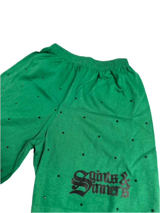Saints & Sinners Drip Shorts