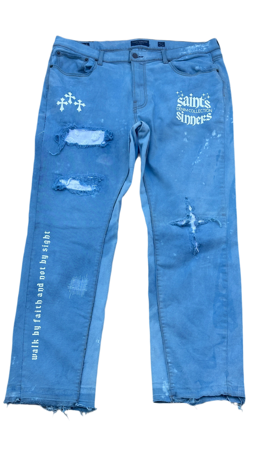 “Saints & Sinners Faith Denim”