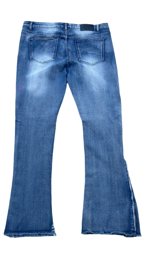 “Falling Stars Flare Denim”