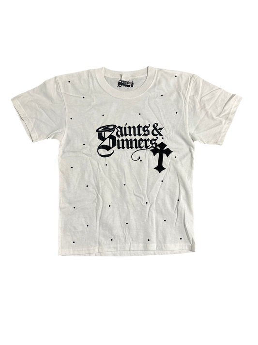 “Sinners Halo” Studded Tee