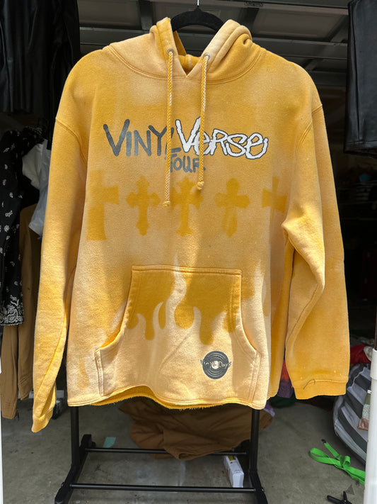 Yellow Flame Hoodie