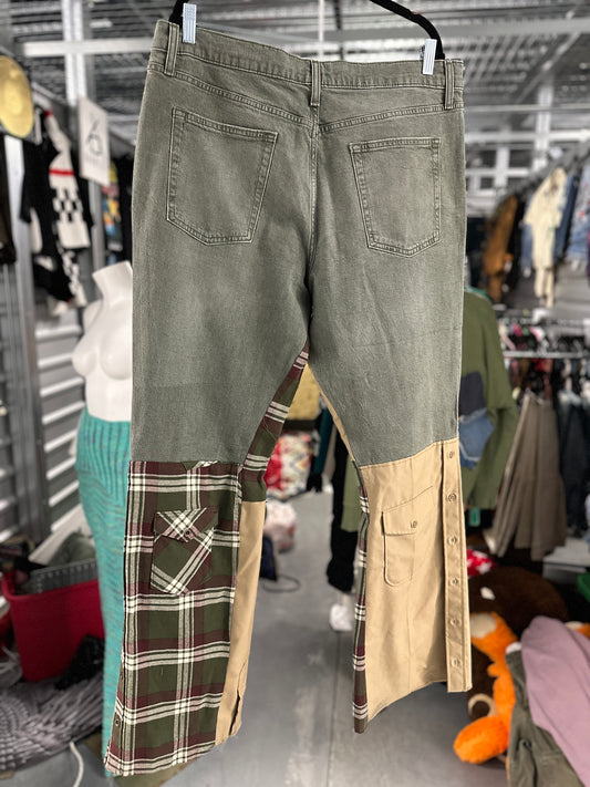 Saints Patchwork Angel Carpenter Denim