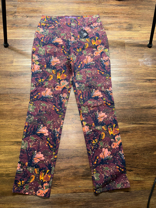 Floral X Rhinestone