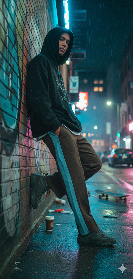 Dual Tone Saints Slacks