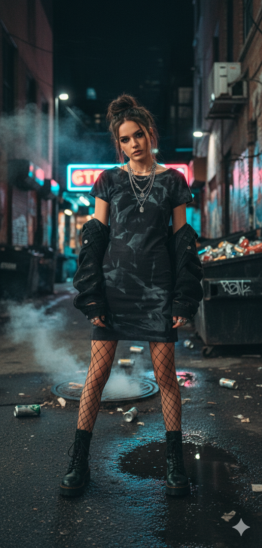 Tears of a Saint – Shadow Veil Dress