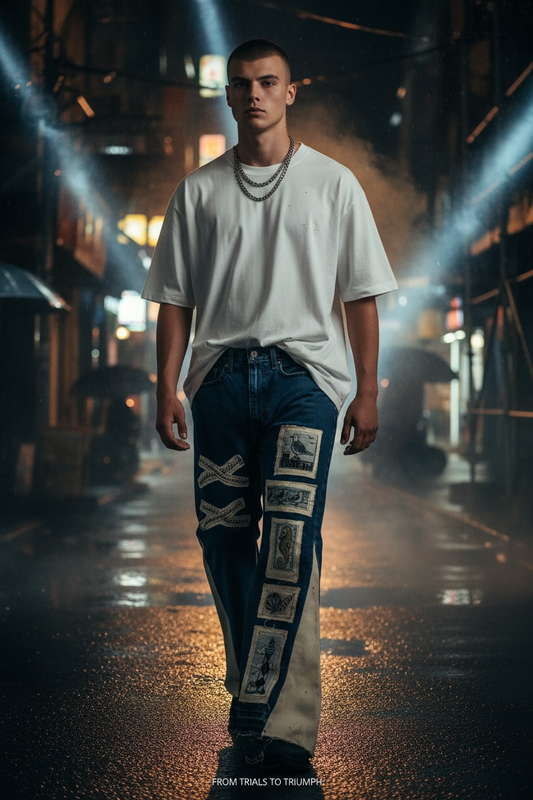 Tears of a Saint - Guided by Grace Denim