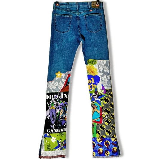 Rebel Youth Stacked Jeans