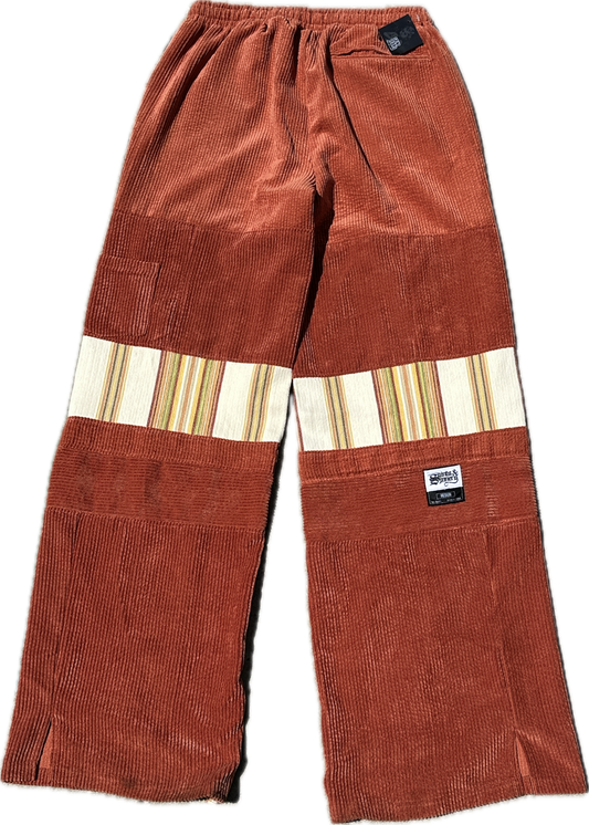 “Harvest Stripes Corduroy Pants”